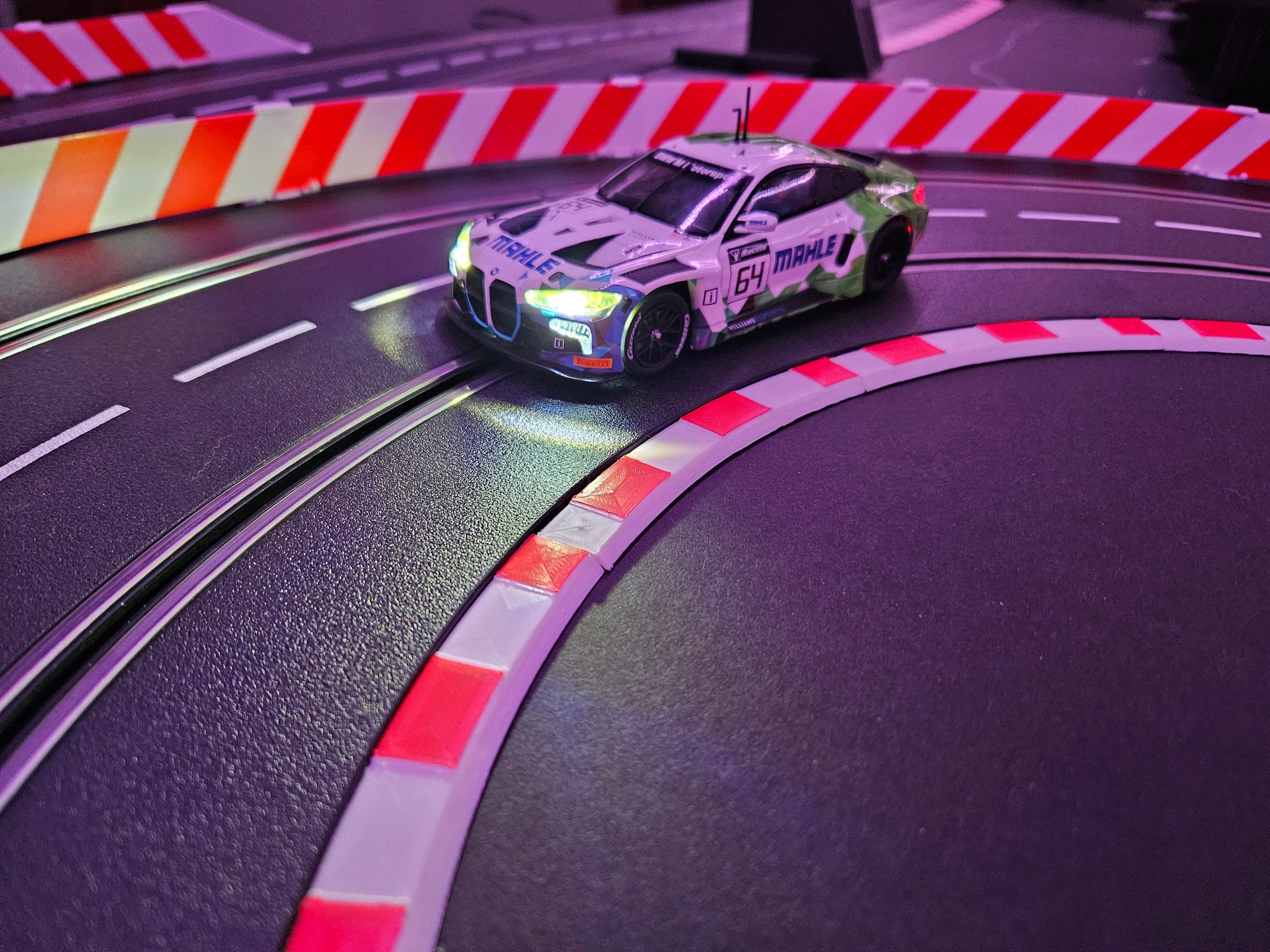 3D Printed Rumble Strip Inserts for Carrera Slot Car Track R1 Turns - Etsy