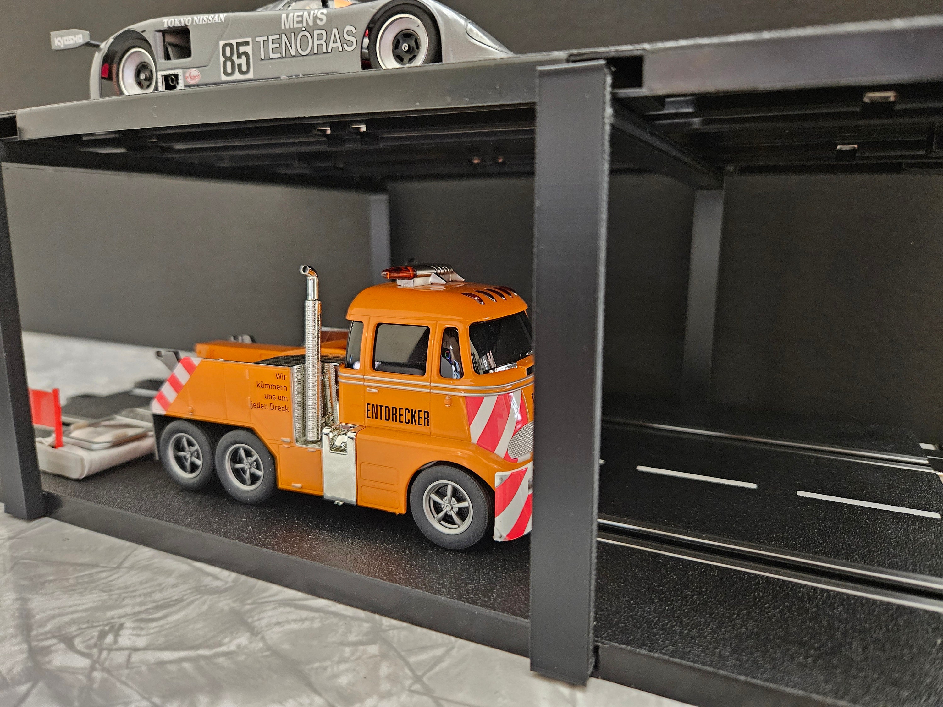 3d Designed and Printed Over Under Track Support for Carrera 1:32 Slot Car Track