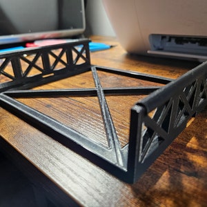 CARRERA Size 3d Designed and Printed Modular Bridge Pieces for Carrera 1:32 Scale Track and Slot Car Dioramas *ONE 172MM section only*
