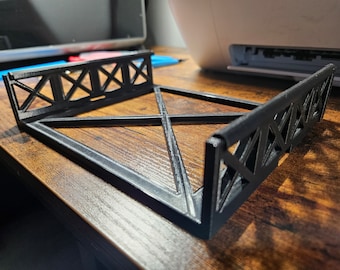 CARRERA Size 3d Designed and Printed Modular Bridge Pieces for Carrera 1:32 Scale Track and Slot Car Dioramas *ONE 172MM section only*