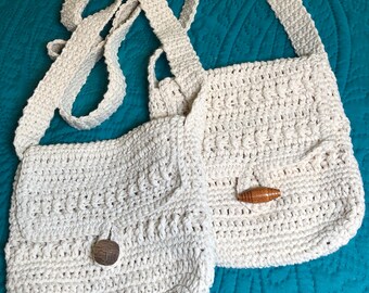 cross-body bag  - handmade crochet- vintage shoulder purse  - the bags are sold separately