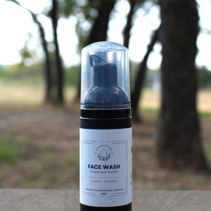 Foaming Face Wash |  Facial Cleanser | Face Wash | Natural | Face Skin Cleanser | Organic Skincare | Natural Ingredients