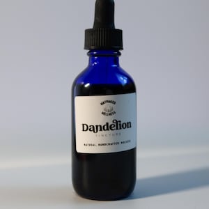 Dandelion Herb Tincture | Herbal Tincture | Holistic | Natural | Liver Health | Tincture | Organic