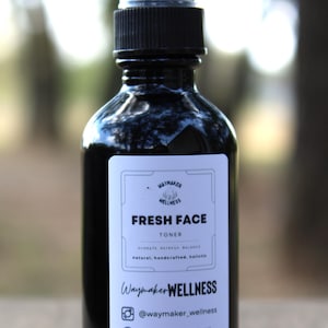 Tónico facial de agua de rosas / Bruma hidratante para el rostro / Bruma facial calmante / Hidratante y refrescante para la piel / Tonifica y equilibra la piel / Natural / Orgánico