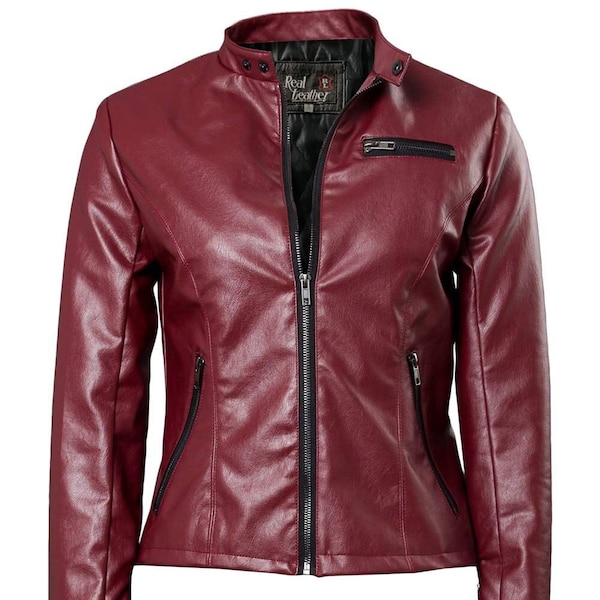 Claire Redfield Resident Evil 2 Kunstlederjacke