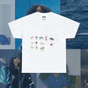 SZA "Saturn" Song Cover Graphic Tee