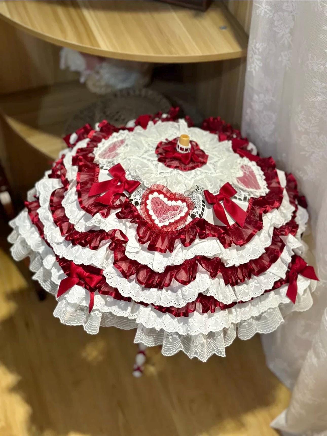 新品❤️LOVERARY UV PROTECTION PARASOL いちご柄 新品❤️LOVERARY UV PROTECTION PARASOL いちご柄 LOVERARY by FEILER