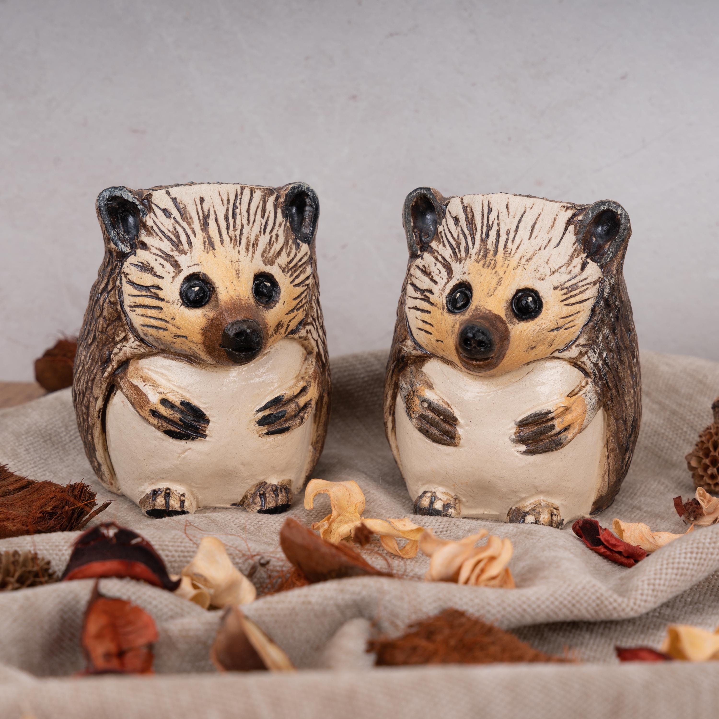 Handmade Hedgehog | Ceramic Figurine
