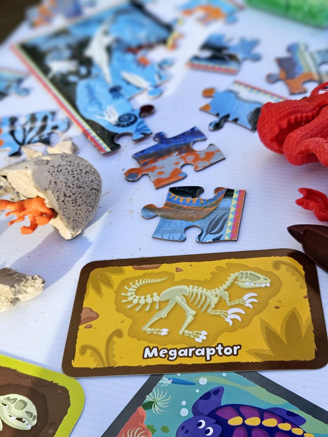 Dinosaur Box Science Dinosaur Activity Box: Kids Arts, Crafts, Sensory & Puzzle Set - Etsy