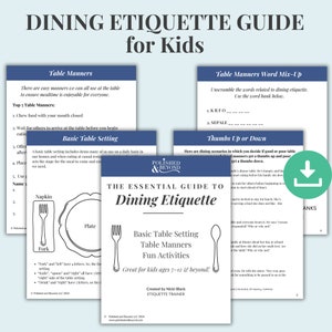 Dining Etiquette Guide