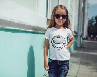 Original Swimming School Axolotl Logo T-Shirt Girls