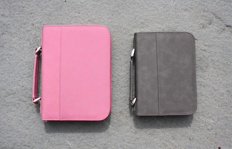 Be Strong & Courageous Wallet – Two-Tone Genuine Leather Josh 1:9 Bible Verse Card Holder RFID Protected - View #9