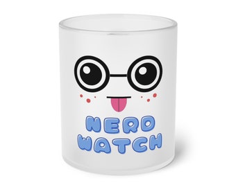 Nerd-Uhr gefrostete Tasse (0,33l)