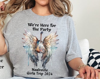 Nashville Trip Shirt, Girls Trip Tee, Girls Trip 2024, Group Shirts, Nashville Girls Tee, Girls Weekend, Nashville T-Shirt, Girls Trip Gift
