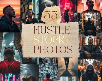 Hustle Men Stock Photos for Entrepreneurs, Social Media Marketing & Business Branding - 55 Images