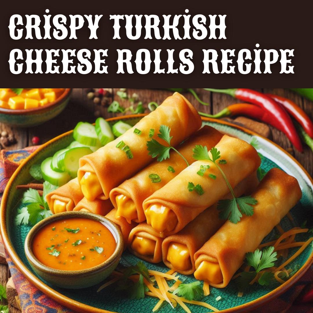 Crispy Turkish Sigara Börek Recipe | Cheesy & Potato-Filled Phyllo Pastry | Authentic Turkish Snack eBook | Easy Börek Recipe PDF