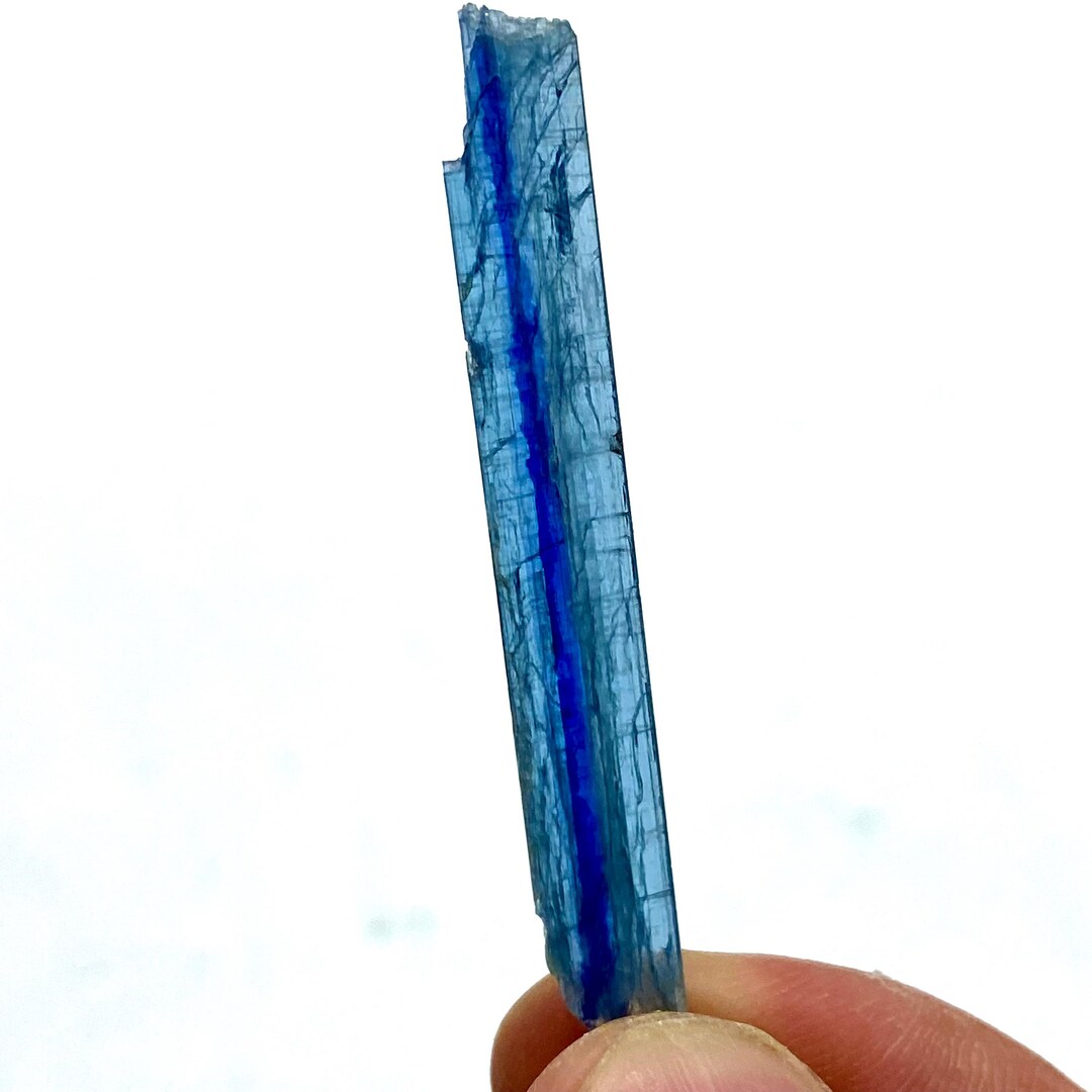 RARE !! KYANITE BLEUE VERTE DU SRI LANKA : 1,07 CARAT
