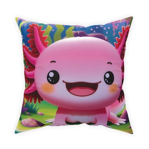 Axolotl Pillow