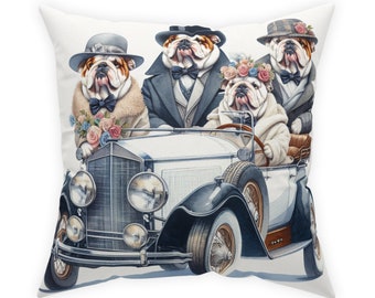 Bulldog Pillow