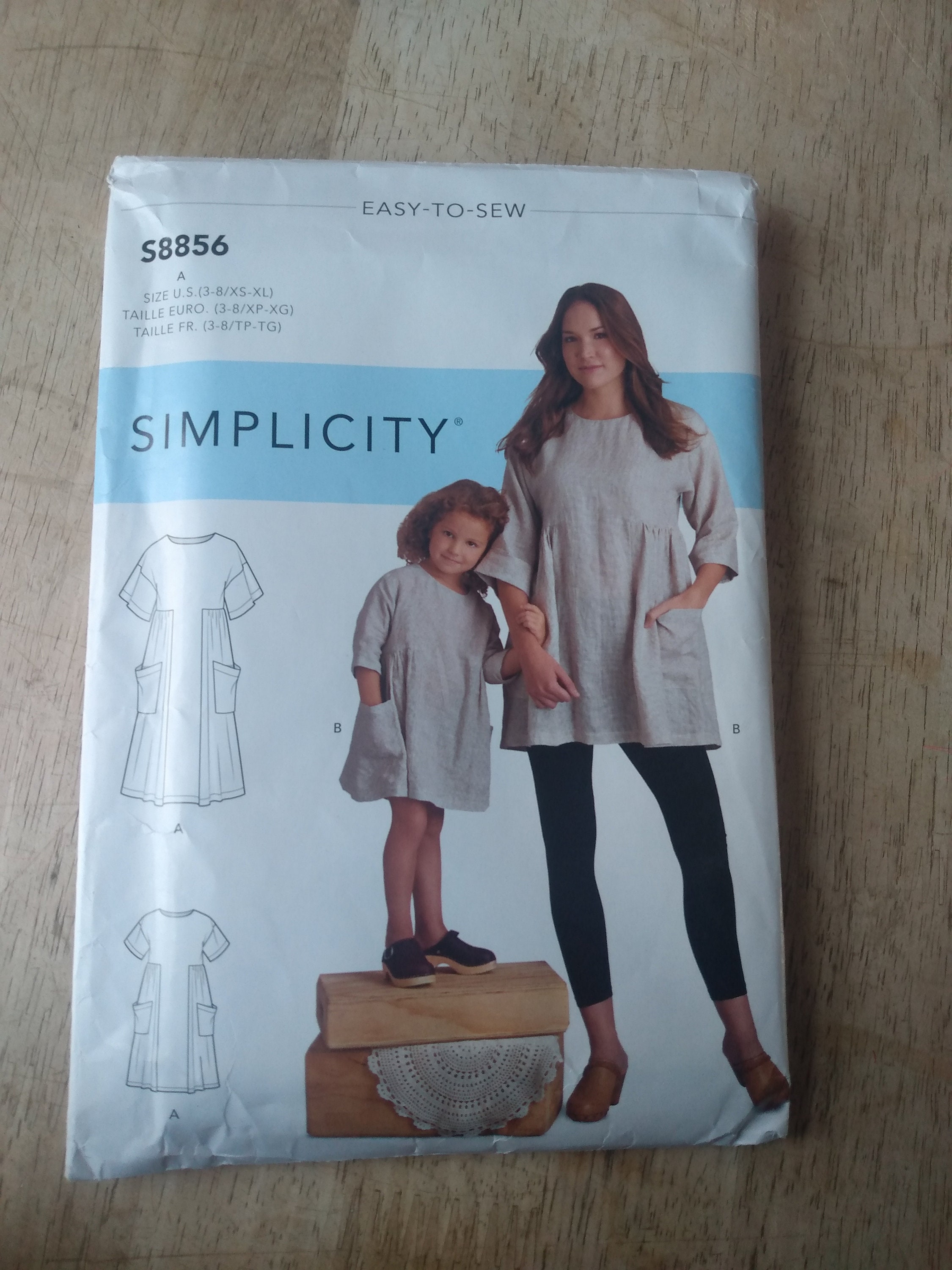 Simplicity Pattern Model Simplicity Sewing Pattern - Etsy