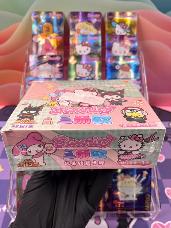 Sanrio Booster Box of 32 Holographic Collectible Card Packs  Iconic and  Exclusive Characters for Enthusiasts. - Etsy UK