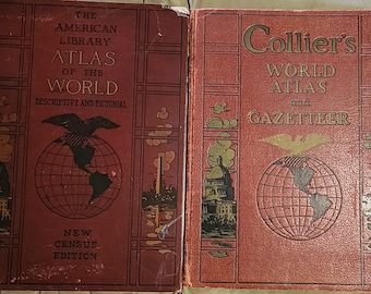 Rare 1968 Pergamon World Atlas – A Monumental Cartographic