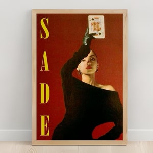 Sade poster - Etsy 日本