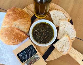 5 Pack! Tuscan Bread Dipping Seasoning: Artisan Herb Blend
