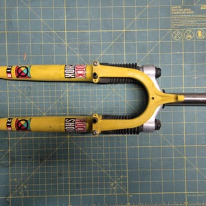 希少な 1 インチ Rock Shox Quadra 21R スレッドフォーク (26 インチ 