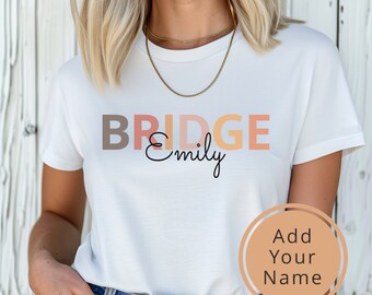 Camiseta personalizada. Camiseta de bridge. Camiseta personalizada. Regalo de bridge. Camiseta de bridge. Regalo de jugador de bridge. Camiseta de juego de cartas. Regalo de juego de cartas.
