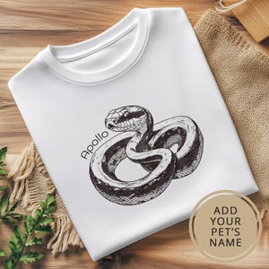 Corn Snake Shirt. Reptile Gift. Custom T-shirt. Snake Lover Shirt. Snake Gift. Personalized Gift. Corn Snake Lover. Reptile Lover Shirt