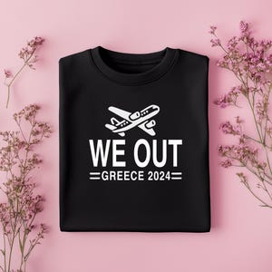 Greece Vacation Shirt. Family Trip Shirt. Custom T-shirt. Greece Gift. Personalized Gift. Family Vacation. Travel Shirt