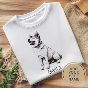 Akita Shirt. Dog Lover Gift. Custom T-shirt. Akita Dog Gift. Personalized Gift. Dog Owner Shirt. Akita Lover Shirt. Dog Breed Shirt