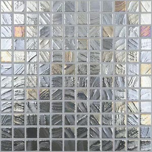 modern 1x1 0931046m moon rock 1046 glossy glass - 1046 mosaic tile