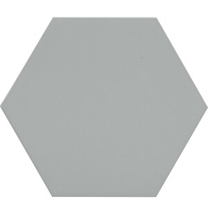 Modern 11X13 Silver Hexagon Porcelain Matte Mosaic Tile B2C-RHYTHXSI1113