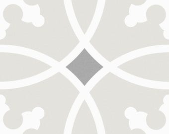 Modern 9X9 Beige Gray Design Porcelain Mosaic Tile F37DESIDI0909
