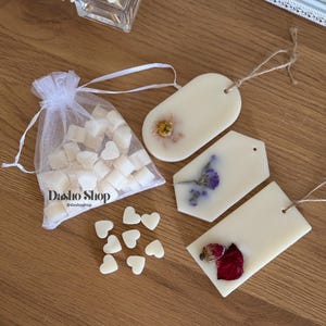Summer Floral Soy Wax Sachet | Dried Flower Closet Freshener | Wedding ...