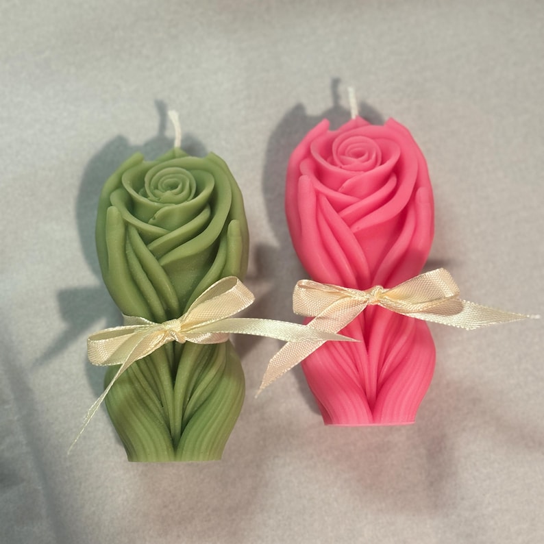 Świeca sojowa Yoni Rose Vulva Shape Body Positive Decor, świeca artystyczna dla bogini, wyjątkowy, uwodzicielski prezent na wieczór panieński, dekoracja promująca dobre samopoczucie seksualne zdjęcie 17