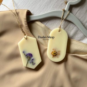 Botanical Soy Wax Sachet – Natural Air Freshener with Dried Flowers | Handmade Closet & Drawer Scent | Eco-Friendly Gift