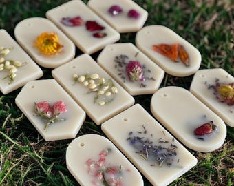 Duftende Sojawachs Beutel, Muttertagsgeschenk, Frühlingsblumen Aroma Beutel, Getrocknete Blumen Schrank Lufterfrischer, Brautdusche Bevorzugungen, Hochzeitsgeschenk, Zuhause