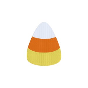 Candy Corn Machine Embroidery Design: Several Sizes and Machine Formats Included