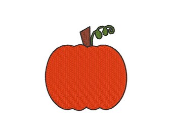 Pumpkin Embroidery Design: Autumn Thanksgiving Decor (Instant Download)