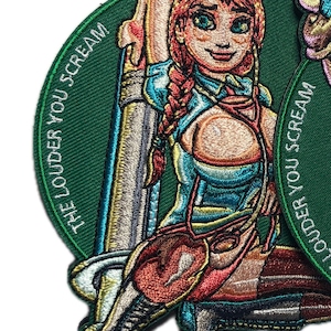 Anna & Elsa Nurse Patch: Military, Paramedic Morale Badge