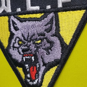 Wolf Wolves Patch Morale Tactical badge