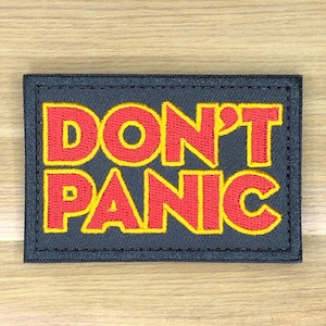 Don't PANIC Galaxy Tramper Patch Abzeichen Dont