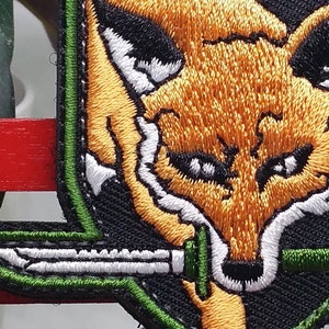 Special Forces Aufnäher - Metal Gear Fox Cosplay Moral Abzeichen