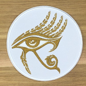 Patch Olho de Hórus, Moral Tática, eft wechat olho udjat RA antigo Egito bem-estar cura símbolo proteção poder mágico