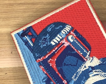 Boba hope poster patch morale mandalorian hunter tactical army mercenary hunter baby star obama woodland army wars green red blue