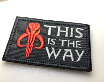 Star Wars Mandalorian Patches - 4 Stück Klett-Applikationen Für Kleidung