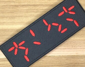 プレデターカウントダウン自爆装置パッチ刺繍アイロン接着縫製バッジ